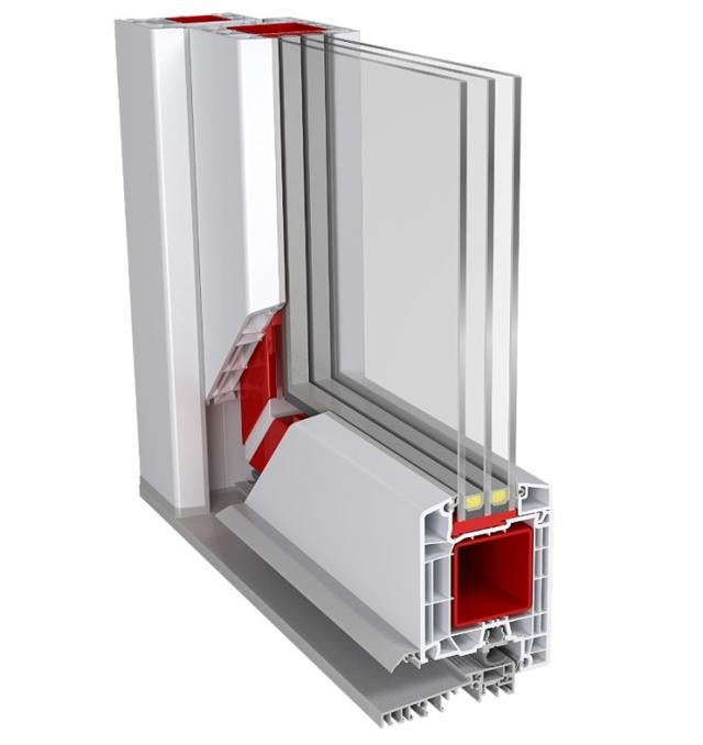 Aluplast Ideal 7000 - Dvere